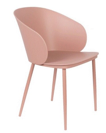 WH - CHAIR GIGI ALL PINK