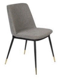 WH- CHAIR LIONEL LIGHT GREY