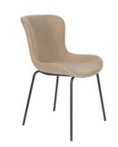 WH - CHAIR JUNZO RIB TAUPE