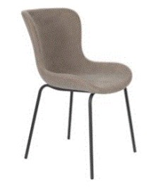 WH-  CHAIR JUNZO RIB GREY