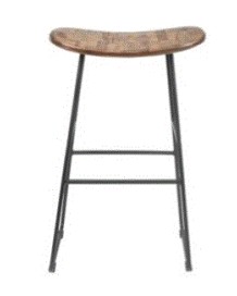 WH - COUNTER STOOL TANGLE NATURAL