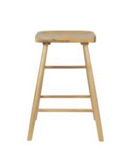 WH - COUNTER STOOL VANDER NATURAL