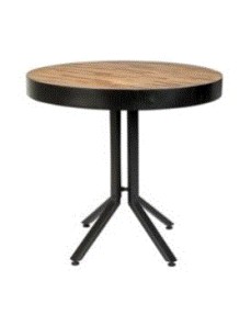 WH - BISTRO TABLE MAZE ROUND NATURAL