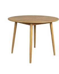 WH - DINING TABLE FABIO 100  NATURAL