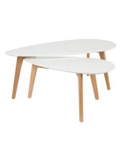 WH - SIDE TABLE TABLE DROP SET OF 2