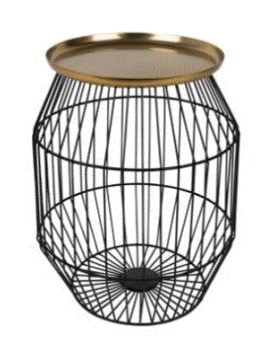 WH- SIDE TABLE NOUT
