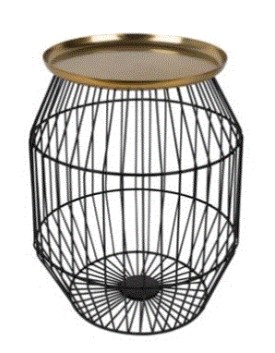 WH- SIDE TABLE NOUT