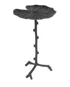WH- SIDE TABLE LILY SINGLE BLACK