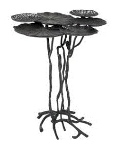 WH - SIDE TABLE LILY MULTI BLACK