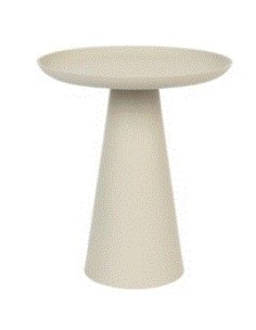 WH- SIDE TABLE RINGAR LARGE IVORY