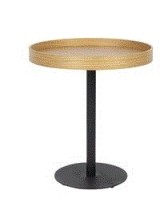 WH - SIDE TABLE YURI OAK S
