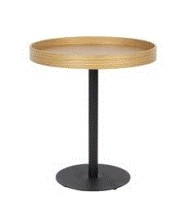 WH - SIDE TABLE YURI OAK S