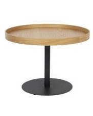 WH - SIDE TABLE YURI OAK M