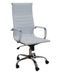 ZOUG - OFFICE CHAIR A8200 WHITE PU OFFICE CHAIR