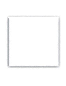 ZOUG - TABLE TOP WERZALIT  70 x70 WHITE