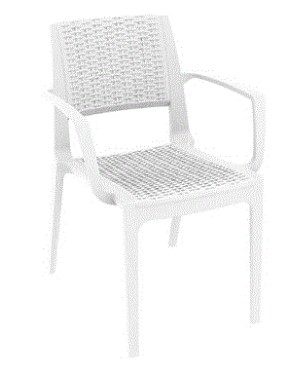 ZOUG - CHAIR CAPRI - WHITE