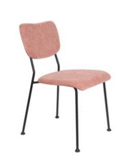 ZU- CHAIR BENSON PINK