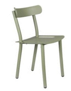 ZU - GARDEN CHAIR FRIDAY GREEN
