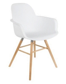 ZU - ARMCHAIR ALBERT KUIP WHITE