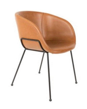 ZU - ARMCHAIR FESTON BROWN