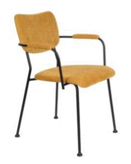 ZU - ARMCHAIR BENSON OCHRE