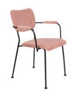 ZU - ARMCHAIR BENSON PINK