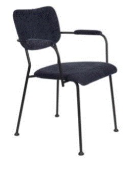ZU - ARMCHAIR BENSON DARK BLUE