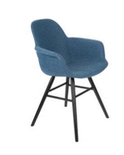 ZU - ARMCHAIR ALBERT KUIP SOFT BLUE