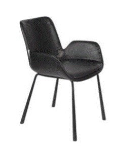 ZU - ARMCHAIR BRIT LL BLACK