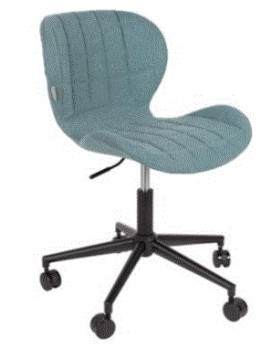 ZU - OFFICE CHAIR OMG BLACK/BLUE