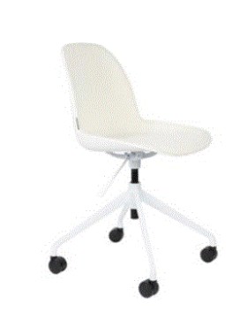 ZU - OFFICE CHAIR ALBERT KUIP WHITE