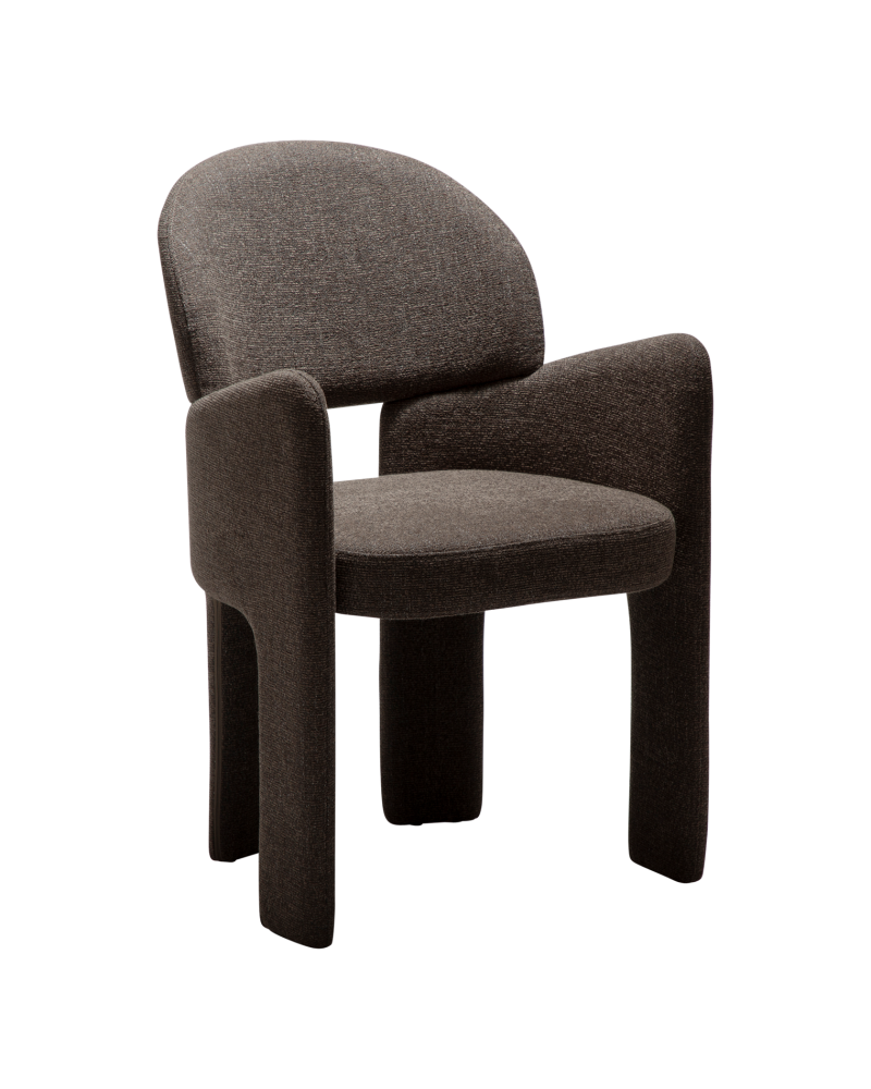AOLE Armchair | Major Brown Boucle