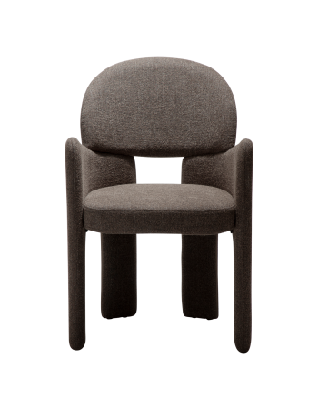 AOLE Armchair | Major Brown Boucle