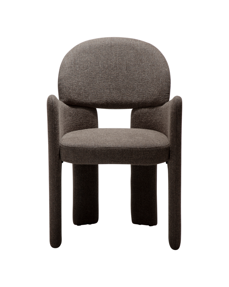 AOLE Armchair | Major Brown Boucle