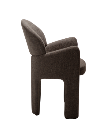 AOLE Armchair | Major Brown Boucle