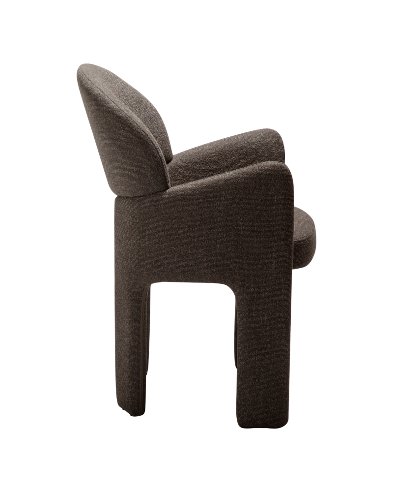 AOLE Armchair | Major Brown Boucle