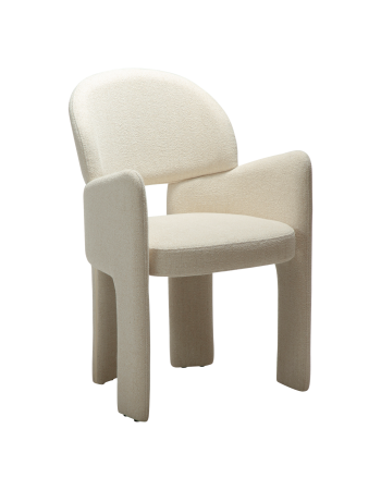 AOLE Armchair | Simply Beige Boucle