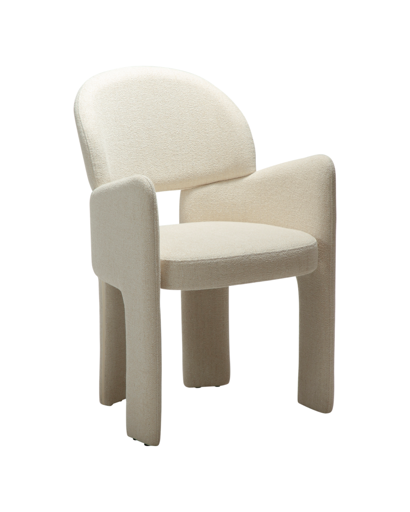 AOLE Armchair | Simply Beige Boucle