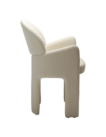 AOLE Armchair | Simply Beige Boucle