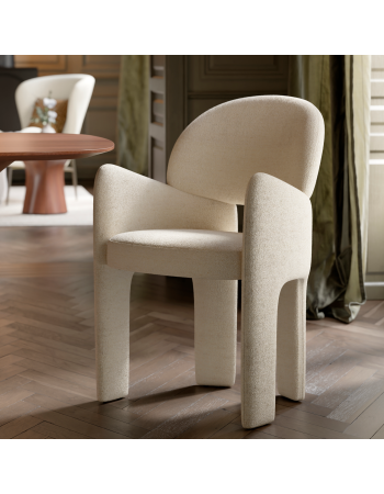AOLE Armchair | Simply Beige Boucle