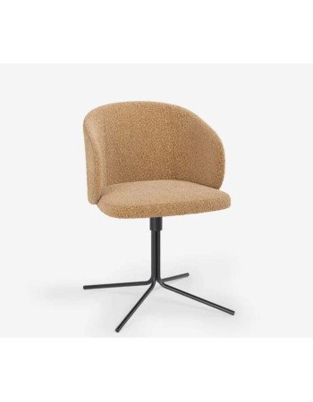 CELESTE-C302  Chair with Rotating Base | Fabric Ronin E35/08 