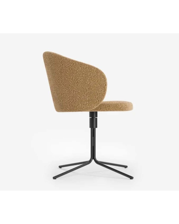 CELESTE-C302  Chair with Rotating Base | Fabric Ronin E35/08 