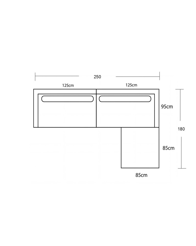 BENITO Sofa 250 x180cm | SCALA 82