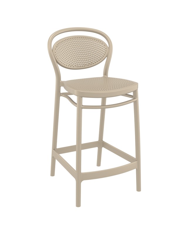 MARCEL Counter Stool 65 | Taupe