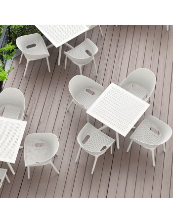 SKY PRO Armchair | White