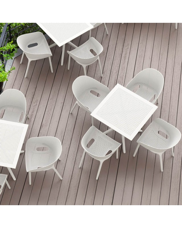 SKY PRO Armchair | White