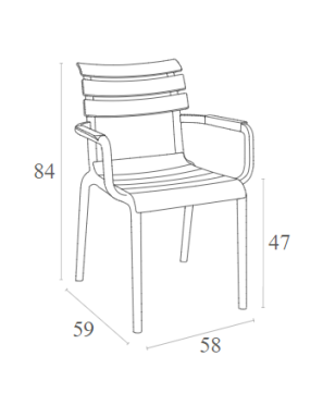 PARIS Chair | Taupe