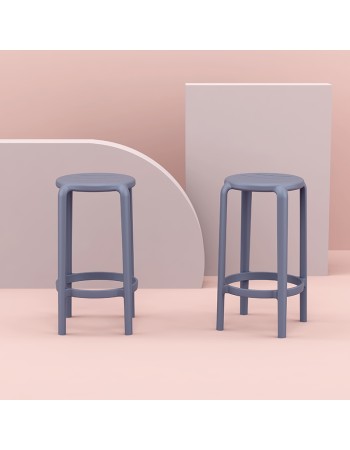 TOM Counter Stool 65 | Dark Grey