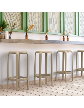 TOM Counter Stool 65 | Taupe