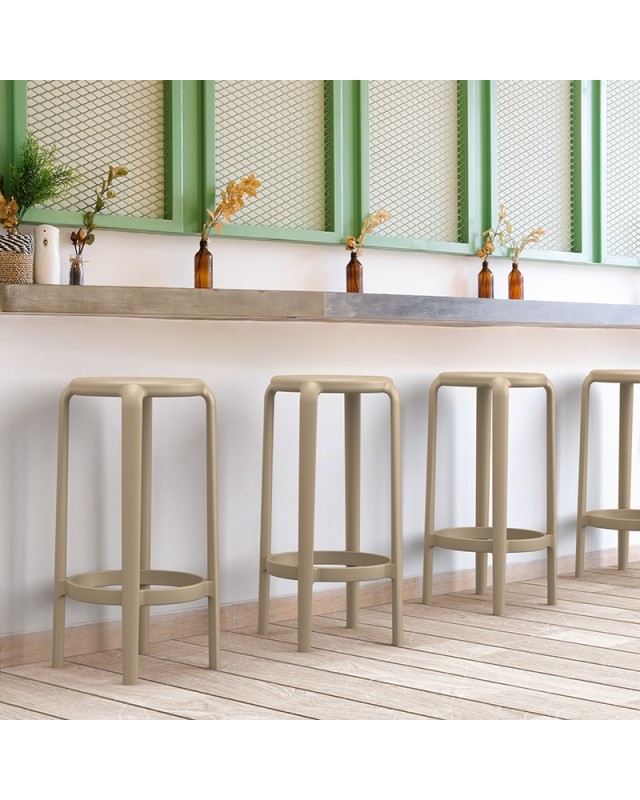 TOM Counter Stool 65 | Taupe